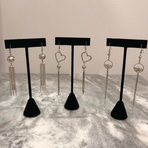 3 Pairs Of Brand New Earrings